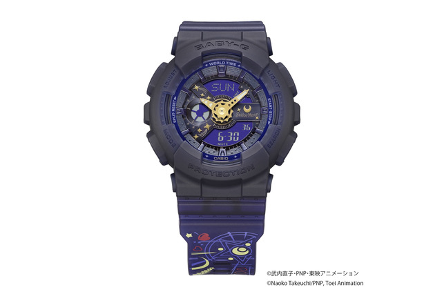 「セーラームーン」BABY-Gとコラボ♪ “ムーンプリズムパワーメイクアップ”な世界観を凝縮 画像