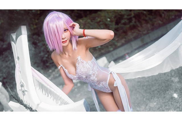 【コスプレ】『FGO』純白ドレスのマシュが可憐！注目レイヤー・零崎沙耶【写真8枚】 画像