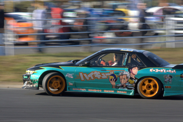 サーキットでも活躍！大迫力の痛車スポーツ走行＠第9回茂原de痛車 画像