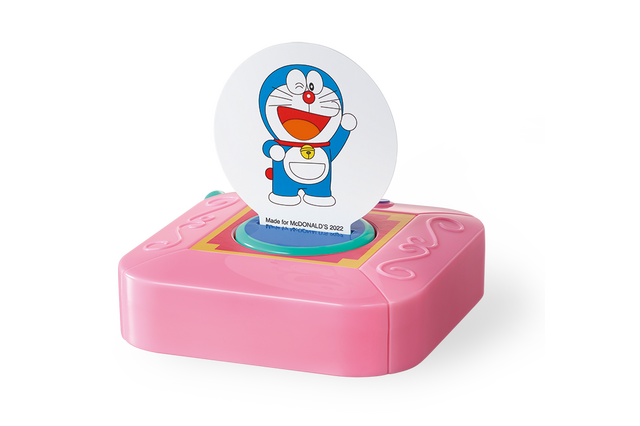 「ドラえもん」一緒に自由研究を楽しもう！ ひみつ道具のおもちゃがマクドナルド・ハッピーセットに 画像