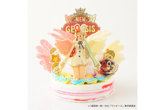 「ONE PIECE FILM RED」ウタをイメージしたオリジナルケーキ登場♪ ルフィ、シャンクスのケーキ缶も 画像