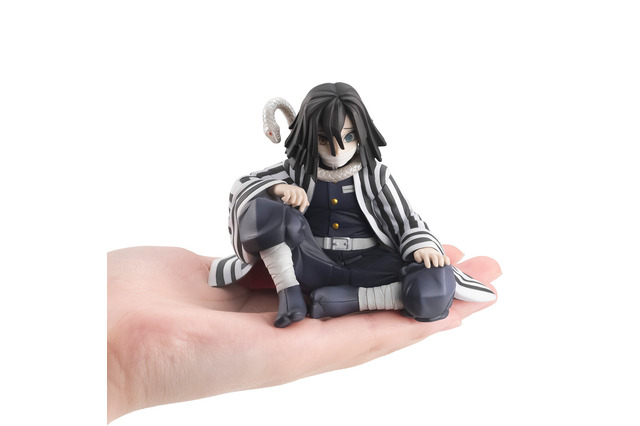 「鬼滅の刃」伊黒小芭内が手のひらサイズでかわいく立体化♪ てのひら伊黒さん登場！ 画像