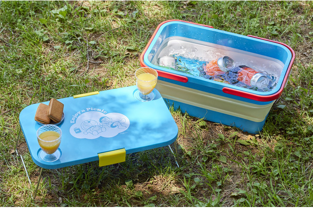 「ドラえもん」アウトドアにもばっちり♪ 使い勝手◎のピクニックバスケット＆トートバッグが登場 画像