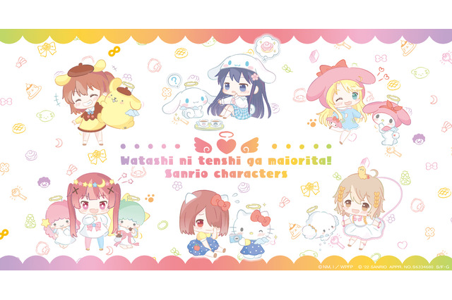「私に天使が舞い降りた！」サンリオキャラクターズとコラボ♪ アトレ秋葉原にてフェア開催 画像