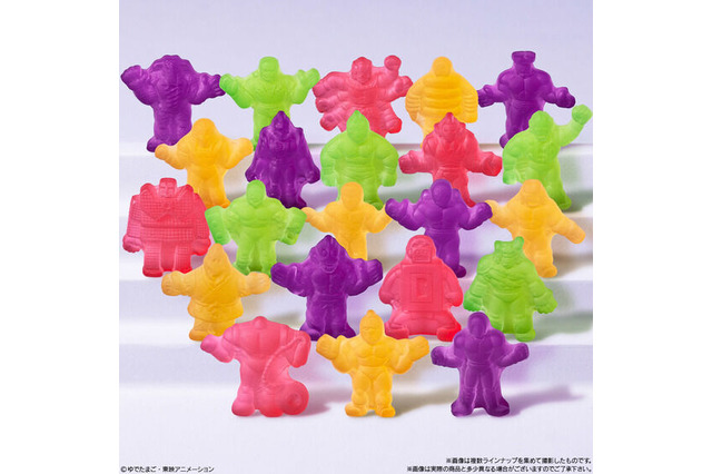 「キン肉マン」“キンケシ”なのに食べられる!?　社会（リング）で戦う超人（サラリーマン）たちへ贈るキンケシ型グミ登場 画像