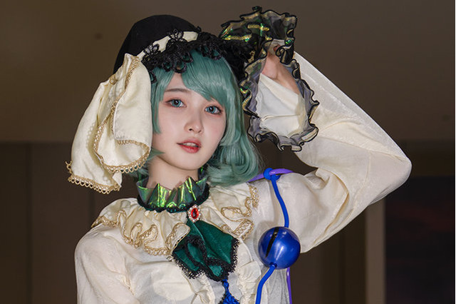【コスプレ】「コミケ100」今日はコミケに遊びに来ました～！『東方Project』古明地こいしコスで参加した注目レイヤー・よしのかこ【写真10枚】 画像