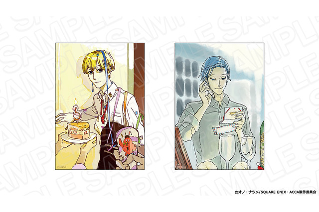 「ACCA13区監察課」ジーンやニーノの誕生日＆フォーマルな新規イラストも！THEキャラSHOP 画像