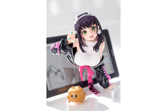 魅力的かつ“たわわ”なプロポーション！イラストレーター・西沢5ミリの“VTuber”としての姿がフィギュア化 画像