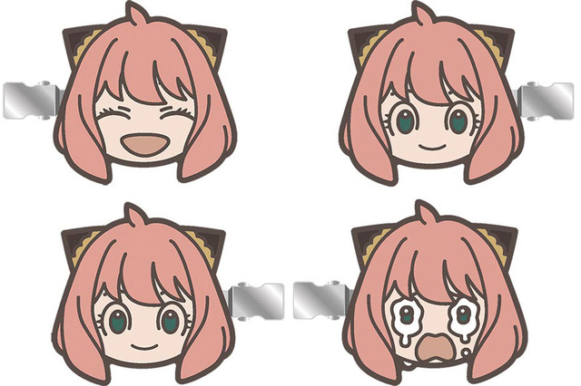 「SPY×FAMILY」笑顔と泣き顔のアーニャの「前髪クリップ」登場！ あなたはどっちを選ぶ？ 画像