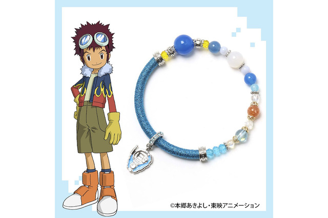 「デジモン」選ばれし子どもたち&パートナーデジモンをイメージ！天然石ブレスレットが登場 画像