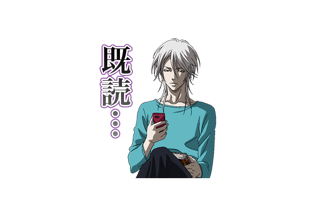 「サイコパス」第1期からLINEスタンプ　槙島「既読・・・」など 画像