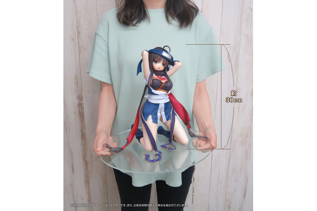 いろいろな意味で置き場に困る！ 「千恋＊万花」茉子、見えにくい場所もしっかり造形して30センチの大型フィギュア化 画像