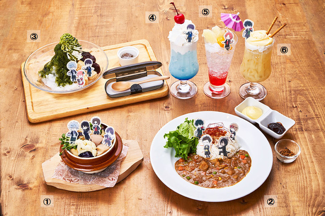 「銀魂」カプコンカフェでコラボ開催！ 銀さん＆新八＆神楽のイメージを詰め合わせた“宇治銀時丼”ほかコラボメニュー公開 画像