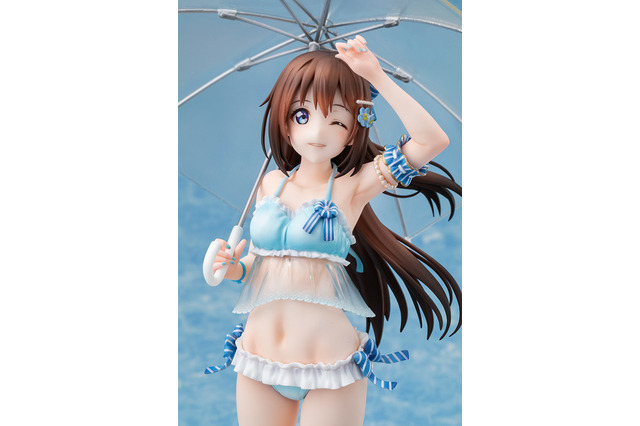 「ラブライブ！ニジガク」桜坂しずく、可愛らしい水着にスラリと伸びる足に注目♪ “お台場ビーチガール”Ver.でフィギュア化！ 画像