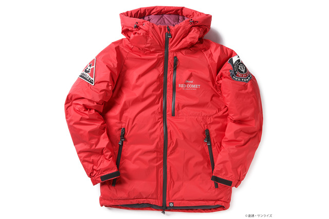 「ガンダム」NANGAとコラボ！ シャア、エゥーゴ、ジークジオンの3種でアウトドアに最適なダウンジャケット展開 画像