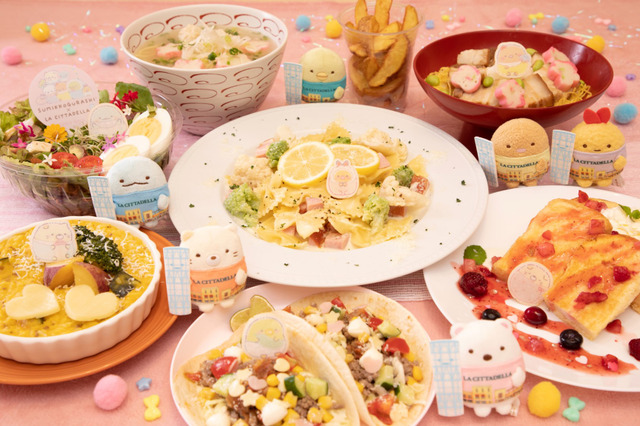 「すみっコぐらし」心なごむベビーたちの装飾と冬メニューに注目！神奈川・川崎「ラ チッタデッラ」でコラボ第2弾 画像