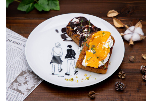 「BANANA FISH」アッシュ、英二、N.Y.をイメージしたフードがエモい！東京＆大阪でテーマカフェ開催 画像