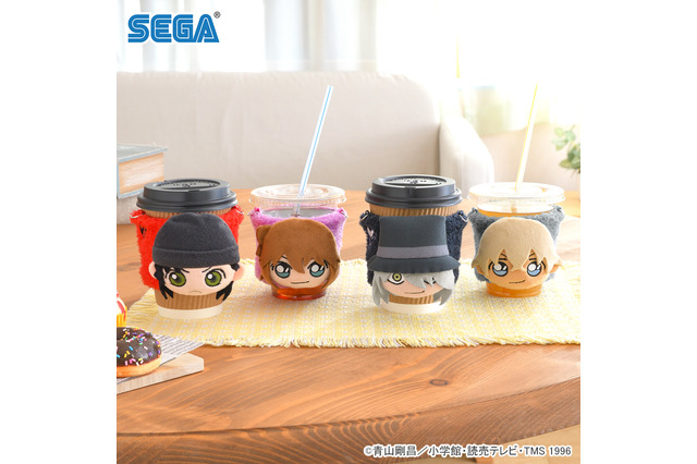 「名探偵コナン」ジン、バーボンら“黒ずくめの組織”がかわいいグッズに♪カップホルダー＆ゆびますコレクション 画像