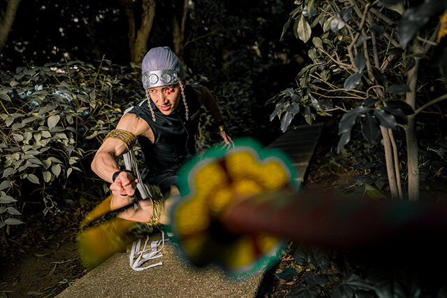 「鬼滅の刃」宇髄天元の魅せる肉体美！筋肉レイヤー・AKIHITO【コスプレ写真14枚】 画像