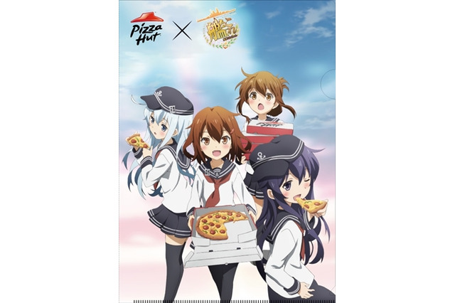 「艦これ」と「ピザハット」がコラボ　かわいい艦娘たちが提督にピザをお届け！ 画像