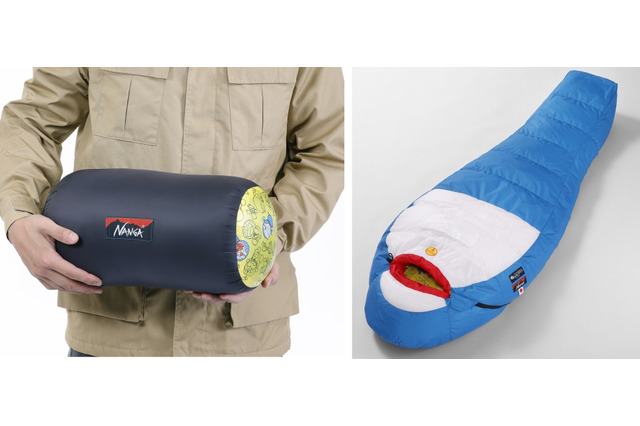 「ドラえもん」冬のキャンプが盛り上がること間違いなし！ 寝袋＆ネックウェアが登場 画像