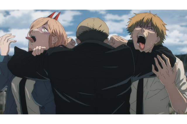 アニメ「チェンソーマン」第10話は、“超インテリ作戦”じゃ！ 最強のデビルハンター・岸辺（CV.津田健次郎）の指導が始まる― 画像