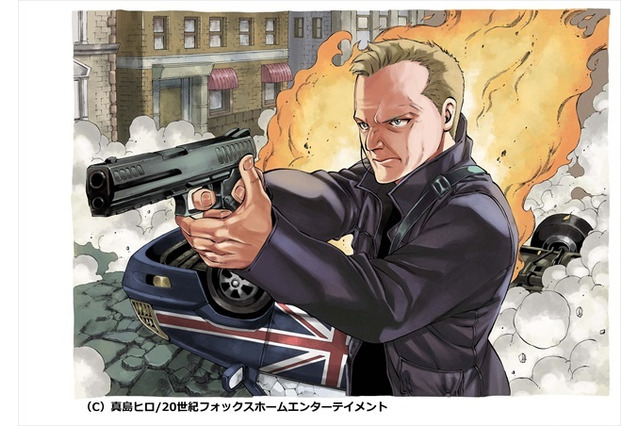真島ヒロがジャックバウアーを描く　「24-TWENTY FOUR-」とコラボイラスト 画像