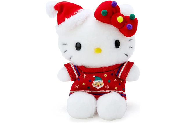 「サンリオ」キティ、シナモロールが“ダサかわセーター”姿に♪ クリスマスグッズがAmazonに登場 画像