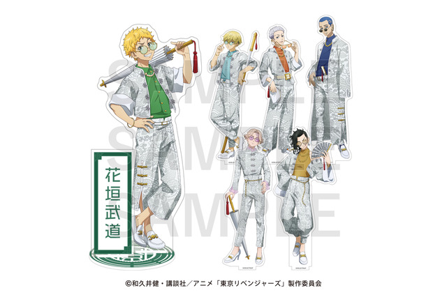 「東リベ」花垣武道、松野千冬、三ツ谷隆ら6名がチャイナ衣装で登場！アニメガ×ソフマップ先行販売フェア第2弾開催 画像