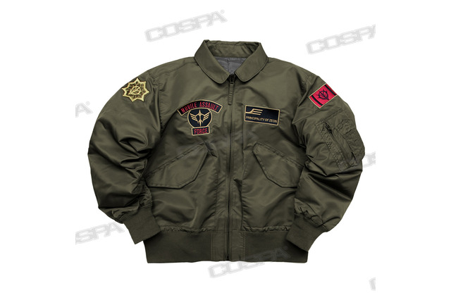 「ガンダム」ジオン公国軍パイロットを目指すあなたへ！タウンユース仕様フライトジャケット登場 画像