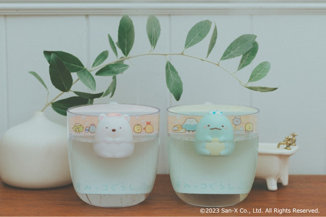 「すみっコぐらし」しろくま＆とかげ、見ているだけで癒される♪ 小型加湿器登場 あなたはどっち派？ 画像