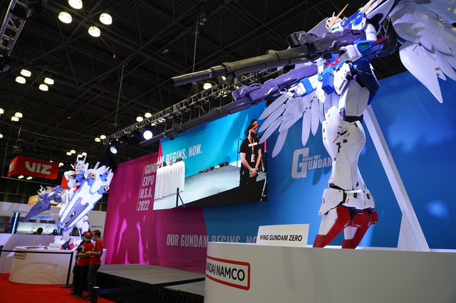 「Anime NYC 2022」会場には巨大ガンダムのモニュメントも！「MixBox meets MyAnimeList」ブースレポ 画像