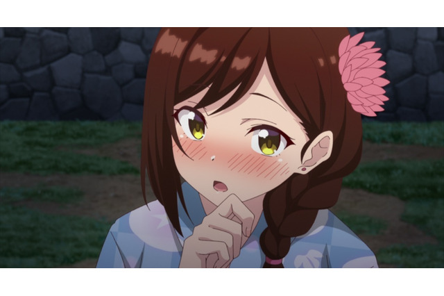 冬アニメ「しょうたいむ！2」花火大会へ！人気のない神社で口づけをして…第7話先行カット 画像