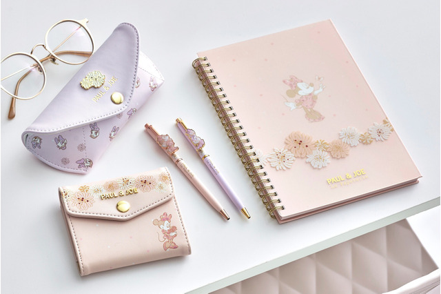 「ディズニー」ミニー＆デイジーとキラキラ新生活を♪ 「PAUL & JOE」コラボ第2弾グッズ登場 画像