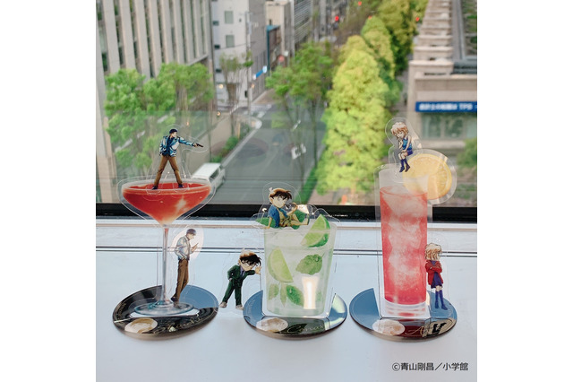 「名探偵コナン」コナン、灰原、赤井さんと写真が撮れちゃう！透明感あるカクテルスタンド第2弾 画像