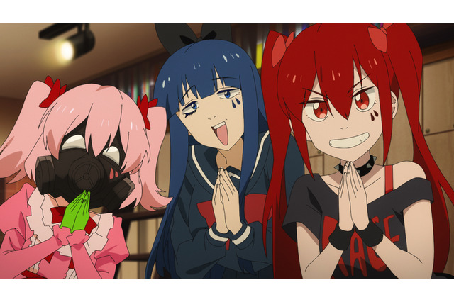春アニメ「魔法少女マジカルデストロイヤーズ」3人の魔法少女が集結！ しかし巨大ロボットが崩壊したアキバに現れ…第3話先行カット 画像