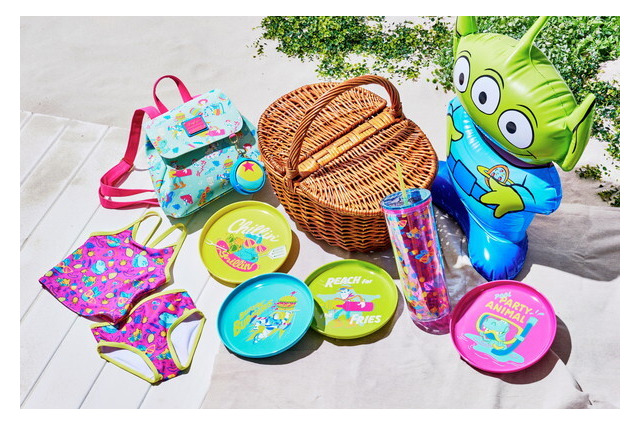 「トイ・ストーリー」サングラス姿のダッキーとバニー、プールで泳ぐレックス♪ 夏らしいデザインのアイテムが続々 画像