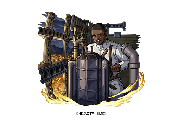 「進撃の巨人」ミカサ＆アルミンやハンジ＆リヴァイがガチャ初登場！「モンスト」コラボ第2弾 画像