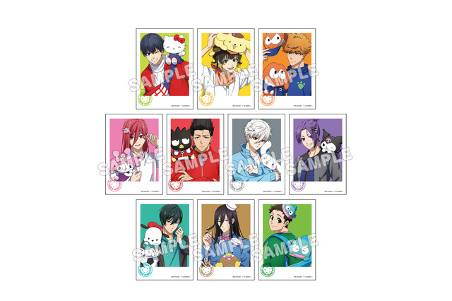 「ブルーロック」潔＆キティ、千切＆マイメロ、凪＆シナモン かっこよくてカワイイ♪ サンリオコラボグッズ発売 画像
