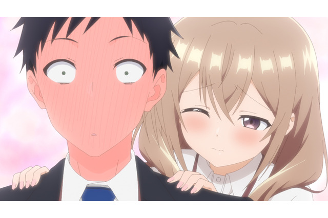 夏アニメ「うちの会社の小さい先輩の話」Twitterで話題沸騰 “あまあま”オフィスラブ開幕！ 第1話先行カット 画像