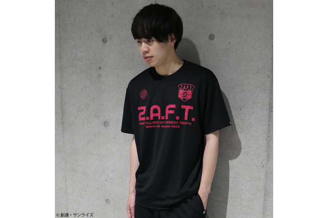 「ガンダムSEED」Z.A.F.T.軍、地球連合軍、オーブ連合首長国をイメージ！夏向けのTシャツ＆ショートパンツ登場 画像