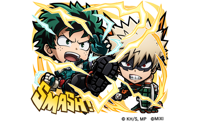 「ヒロアカ」デクや爆豪がコラボ召喚に初登場！ スマホアプリ「コトダマン」初コラボが7月28日より開催 画像