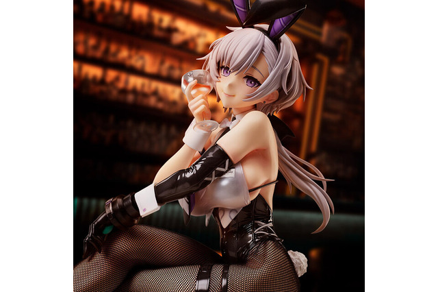 しなやかな脚線美を“網タイツ”が引き立てる！圧倒的ボリュームの『アズレン』「バニーリノ」フィギュア予約開始 画像