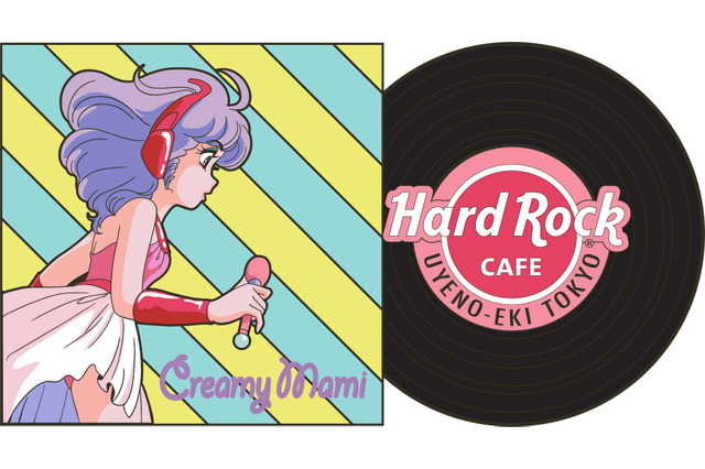 「魔法の天使クリィミーマミ」マミを描いたTシャツ、ピンバッジが登場！ ハードロックカフェとコラボ実施 画像