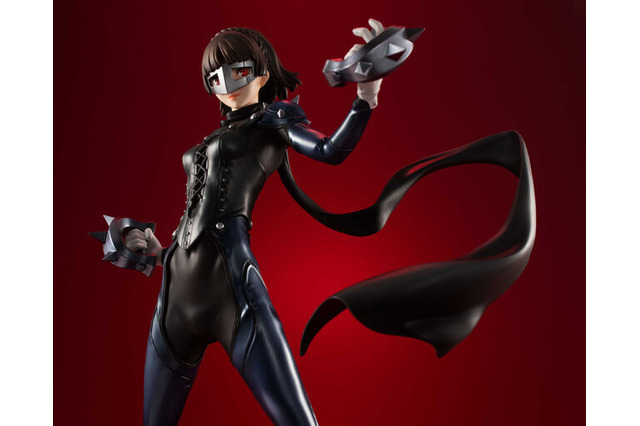 『ペルソナ5 ザ・ロイヤル』ヒップラインがよくみえる！怪盗服姿の「新島真」フィギュアが再販ー仮面姿、メリケンサック装着姿も再現可能 画像