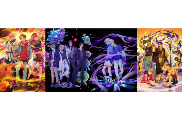 秋アニメ「パラライ」全14キャラクターの姿＆チームリーダーの”幻影”も！ チーム別ビジュアル4種が公開 画像