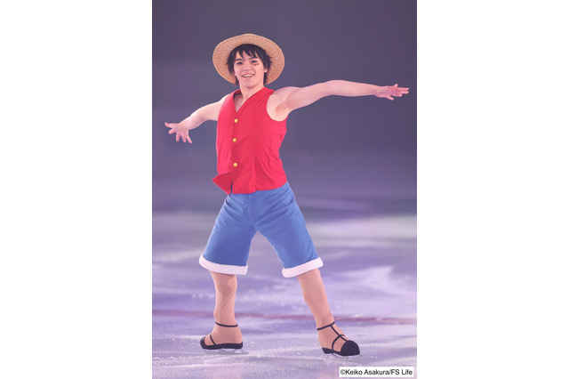 「ワンピース」宇野昌磨がルフィを熱演のアイスショーを特集！ フィギュアスケート総合誌が9月29日発売 画像
