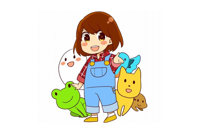 花澤香菜がキャラクターデザイン　「かながたり。かなばかり。」特典アニメ映像公開　 画像