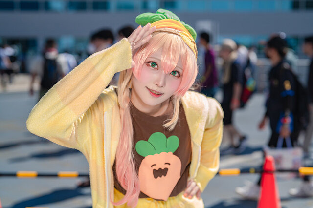 注目レイヤー・みりん「ホロライブ」ねねち愛がすごい！桃鈴ねねの”ねっ子”部屋着コスに思わず釘付け【コスプレ】 画像
