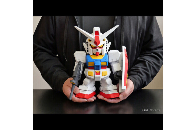 SDガンダム「RX-78-2 ガンダム」と「RX-77-2 ガンキャノン」がビッグサイズに！ソフビフィギュアが9月4日より予約受付開始 画像